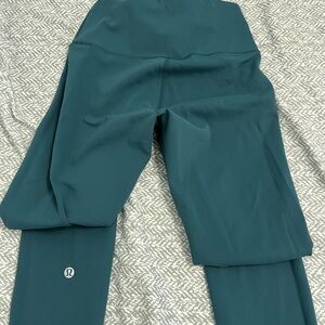Lululemon Teal Activewear Leggings
